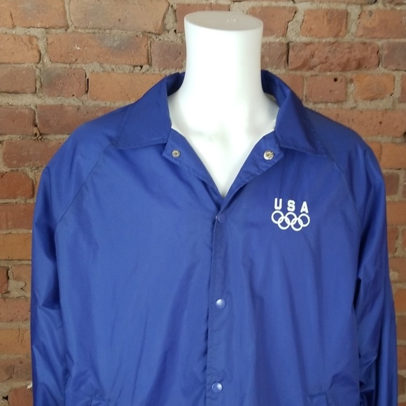 🥇🇺🇸Mens  Vintage USA Windbreaker Size XL - Picture 2 of 8